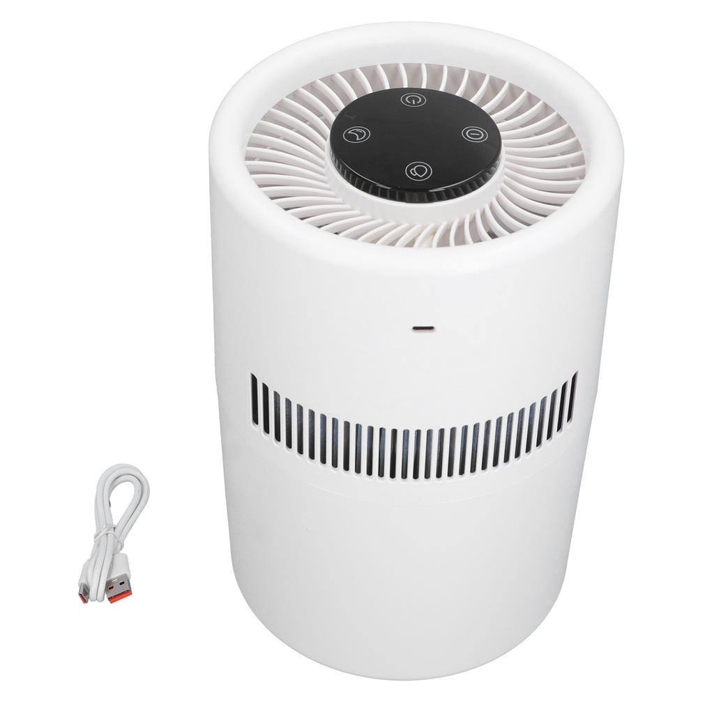 Air Purifier and Humidifier 2 In 1 5W 4L Water Tank Quiet Humidifier Desktop Air Purifier for Office Bedroom Nursery