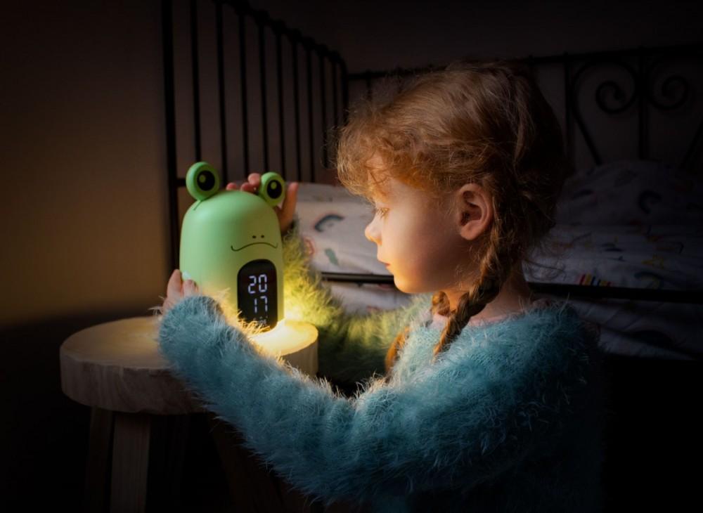 RKIDSRABBIT BIGBEN Budzik & Lampka nocna dla dzieci, BigBen