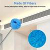 Dust Removal Ceiling Fan Cleaner Reusable Gutter Cleaning Brush  Fan Cleaning