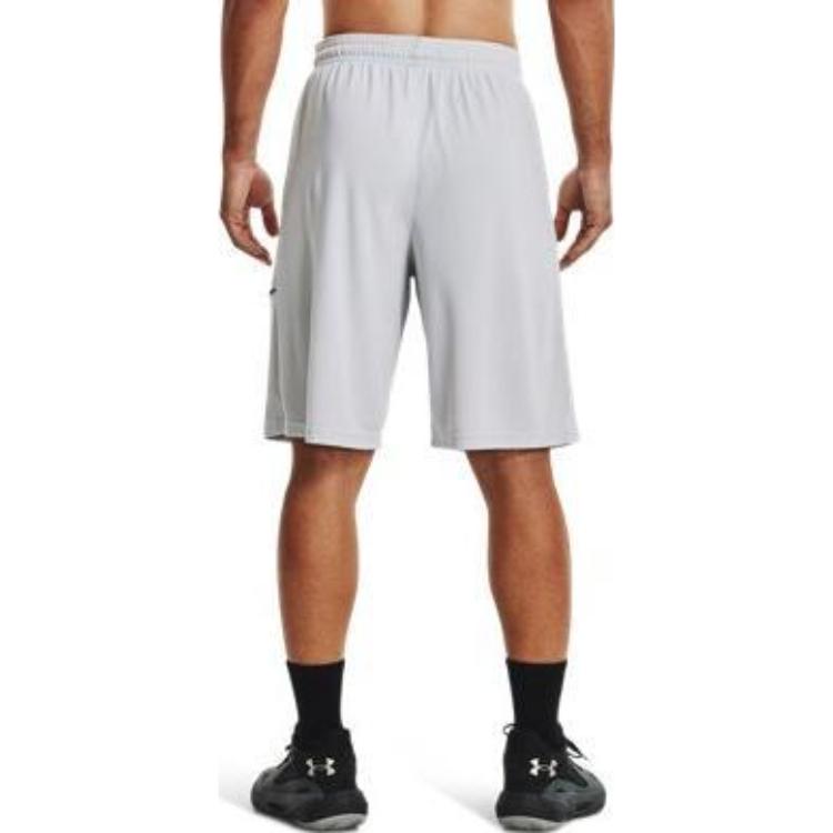Under Armour Спортивные шорты с однотонным логотипом Perimeter, мужские штаны, серые 1370222-014