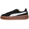 Suede Platform Jr Snake - Black Gum Kids Sneakers White 363906-02