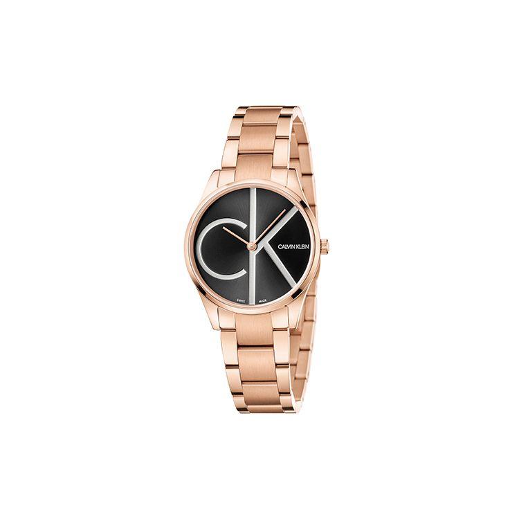 Calvin Klein Ck Quartz Watch Quartz Movement Stainless Steel Strap 32Mm Black Dial Women watches K4N23X41