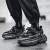 Paris Dad Shoes Men's Tire Sole Non-slip Sneakers 2024 New Trend Street Shot Durian Stone Shoes Men's Shoes
