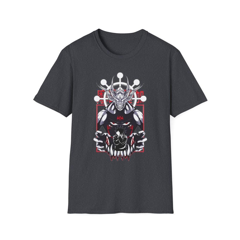 Jjk Unisex Jl Anime TShirt Softstyle Fishiguro Vs Hinami