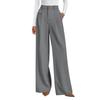 Women's Wide-leg Pants, Business Casual Flowing Wide-leg Pants, High-waisted Casual Pants
