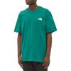 THE NORTH FACE T Shirts Men's Green Crew Neck Moderate NF0A5EIKNL1