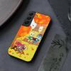 Мультяшный ANPANMAN Милый Чехол для Телефона Стекло Для Samsung Galaxy S26 S25 S21 S22 S24 S23 S20 Ultra Fe Plus A16 A24 A55 A53 Чехол