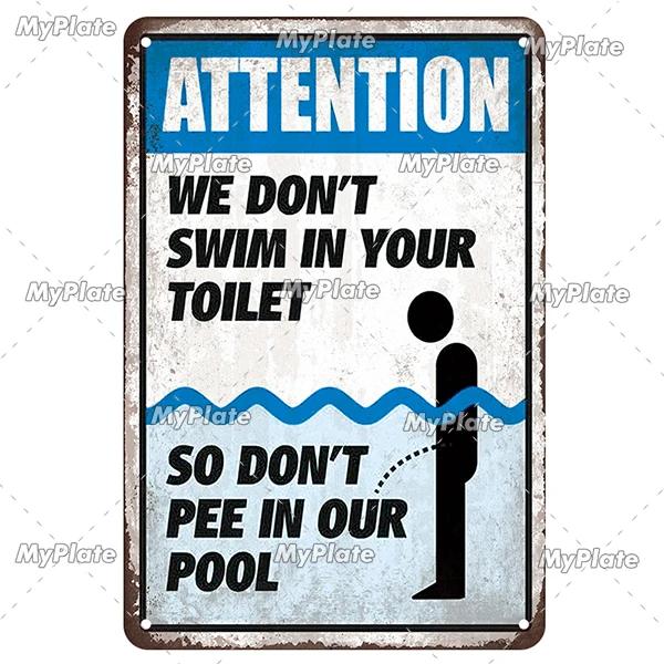 [MaPalte] Винтажный Предупреждающий Металлический Знак Акулы Жестяной Знак Украшение Табличка Домашний Настенный Декор Знак для Бара Домашний Декор Постер Дропшиппинг