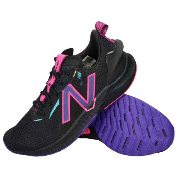New Balance Nb Fuelcell Propel Rmx V2 Классическая спортивная ткань Низкие кроссовки для марафона Женские кроссовки Черный Красный Фиолетовый WPRMXLV2