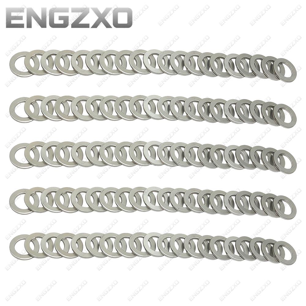 100PCS High Quality Aluminum Transmission Oil Drain Plug Washers 90471-PX4-000 For Honda Civic Insight Odyssey Acura MDX RDX RL