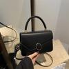 Spring New Bag for Women's Fashionable Versatile Simple High End Practical One Shoulder Crossbody Small Square Bag