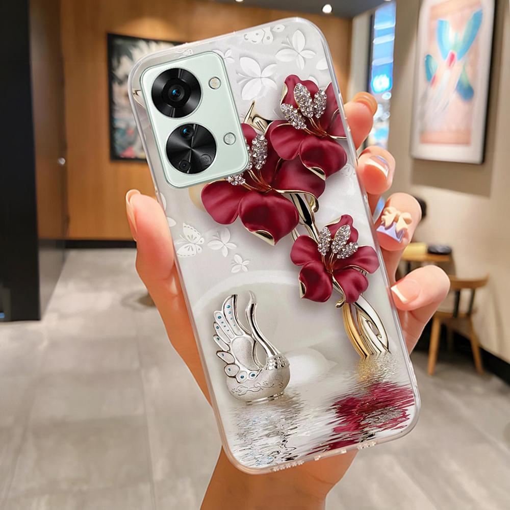 Для Oneplus Nord 2T CPH2399 CPH2401 Чехол Мягкий Гладкий Силикон Полное Покрытие Противоударный Бампер для Телефона для Oneplus Nord 2T Nord2T