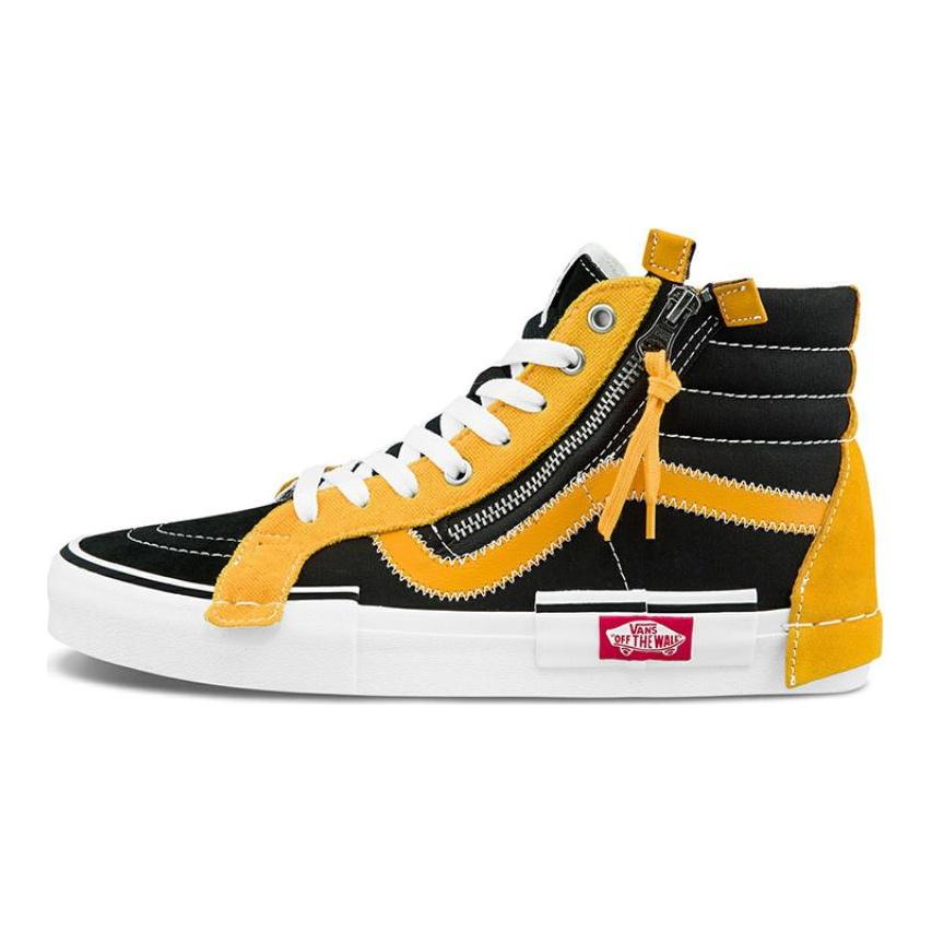 Vans Sk8 hi Reissue Cap Кеды для скейтбординга Черный/Желтый Vans VN0A3WM15FG
