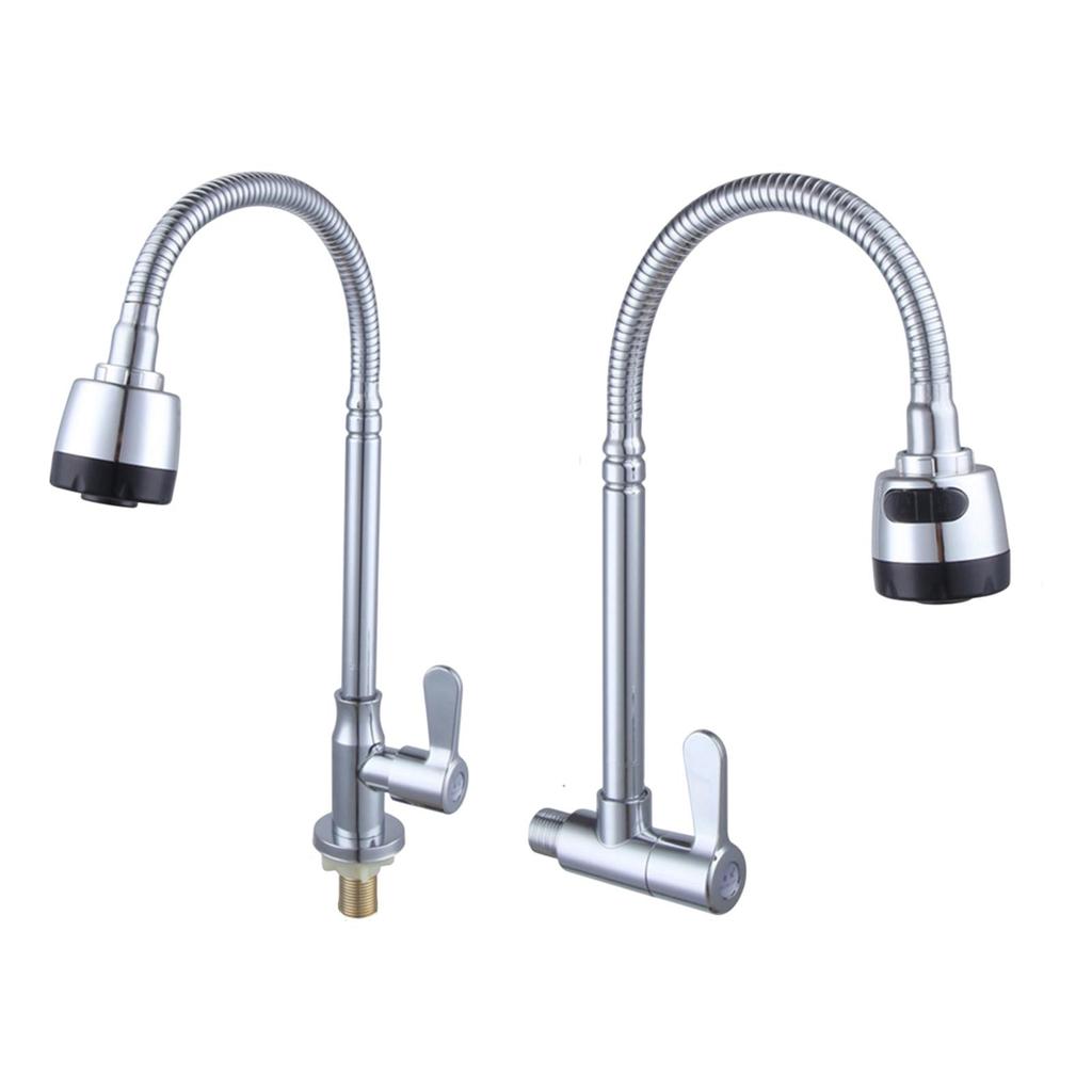 Одинарный кран для холодной воды Нержавеющая сталь Современный Практичный Гибкий Бытовой
