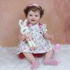 Reborn Baby 3D Skin & Blood Vessl, реалистичная кукла-новорожденная девочка, 60 см, с мягкой силиконовой конечностью и сосудистой веной, улыбающаяся принцесса для малышей
