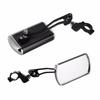 Alloy Rotate Rear View Motorcycle Looking Glass Handlebar MTB Bike Rearview Bicycle Mirror