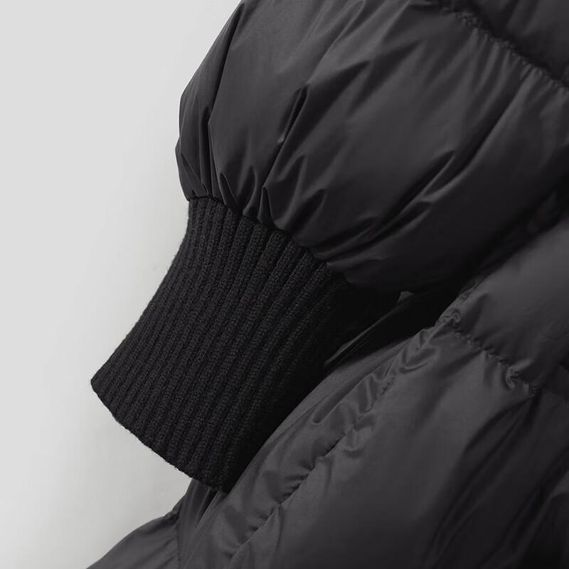 Женское зимнее пальто с длинным лацканом, 90% пух