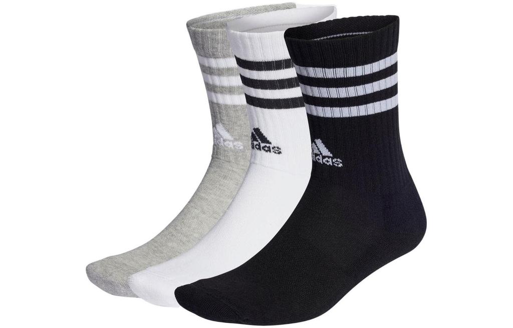 Men's Adidas Crew Socks Unisex 3 Pack