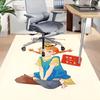 1PC Pippi Langstrumpf monkey Extra Large Non Slip Floor carpet, Office, family, bedroom, Studio Large Area Rug Indoor Rugs