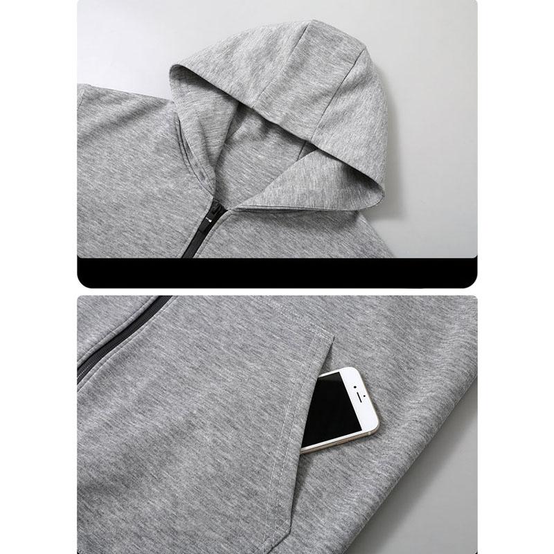 Мужская толстовка больших размеров на весну и осень, мужская повседневная спортивная куртка с капюшоном больших размеров 4XL-11XL