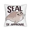 Neil The Seal Pillowcase Soft Polyester Cushion Cover Decoration  Pillow Case Cover Home Wholesale 40*40cm