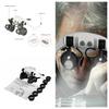 Magnifying Glasses with a Head Strap, 8 Lenses, LED Illumination, Jewelry Tool for Watches, Magnifying Glasses