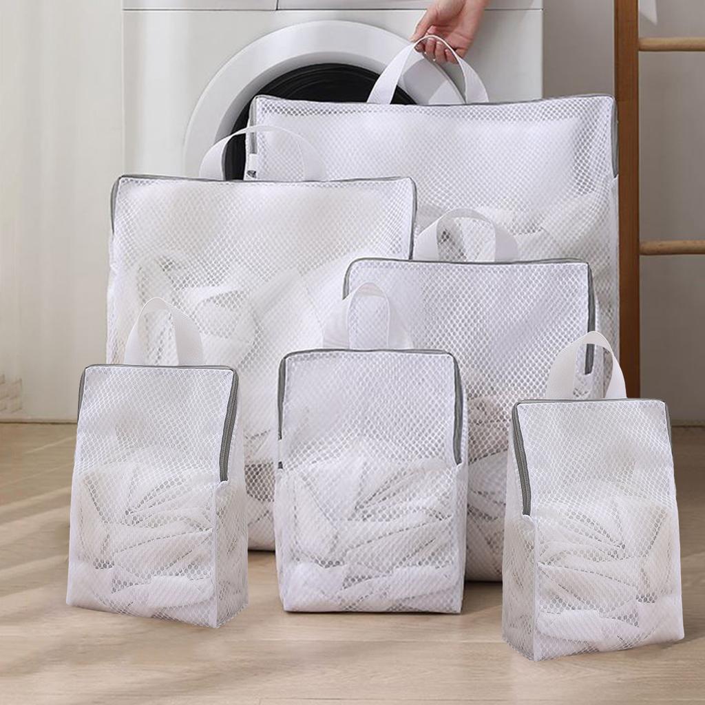 3/4/5/6/7 шт., сумка для стирки в стиральной машине, нижнее белье, одежда, сетчатая сумка на молнии