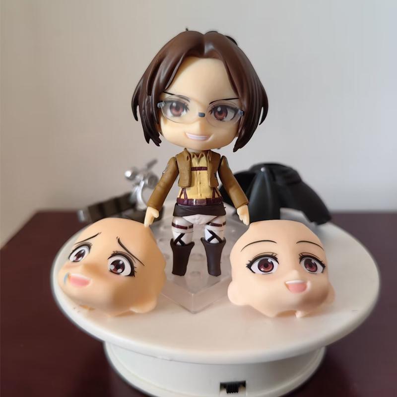 Attack On Titan Anime Figure Hanji Shingeki No Kyojin Action Figure Erwin Smith Figure Collectible Toy Gift