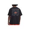 Hoops Mixtape Fashion Solid Color Simple Stylish Trendy Short Sleeve T-Shirt Men Tops Black 1390189-001