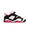 Кроссовки Air 6 Retro Low GS Fierce Pink Kids Белый Черный 768878-061