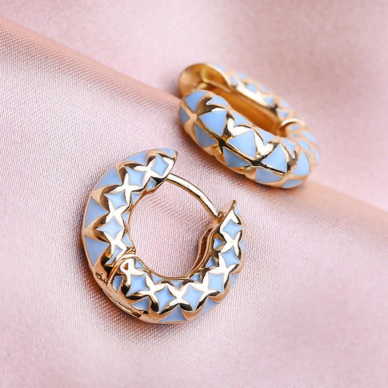 KNIKOO Круглые серьги-клипсы для женщин, модные цветочные серьги, ювелирные изделия для подарков на свадьбу