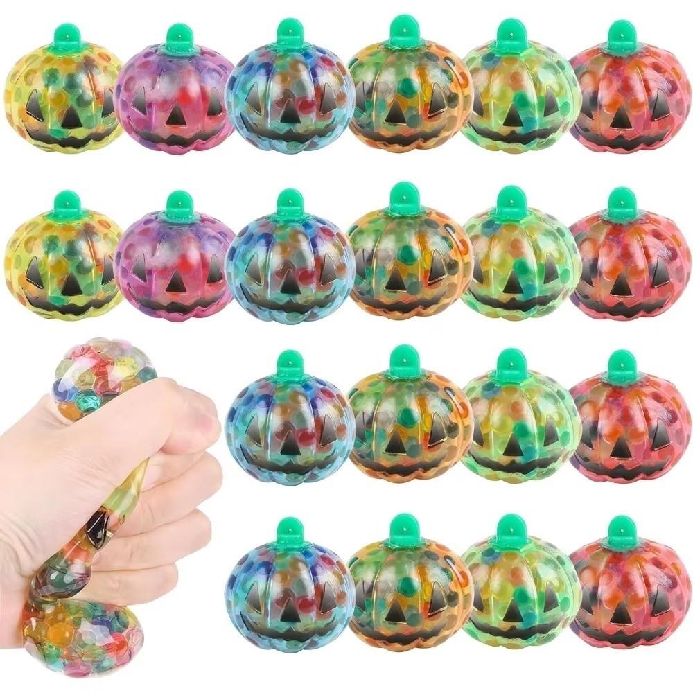 Slow Resilience Fidget Toys Colorful Squishy Squeeze Ball New Jack O Lantern Toys Party Favors