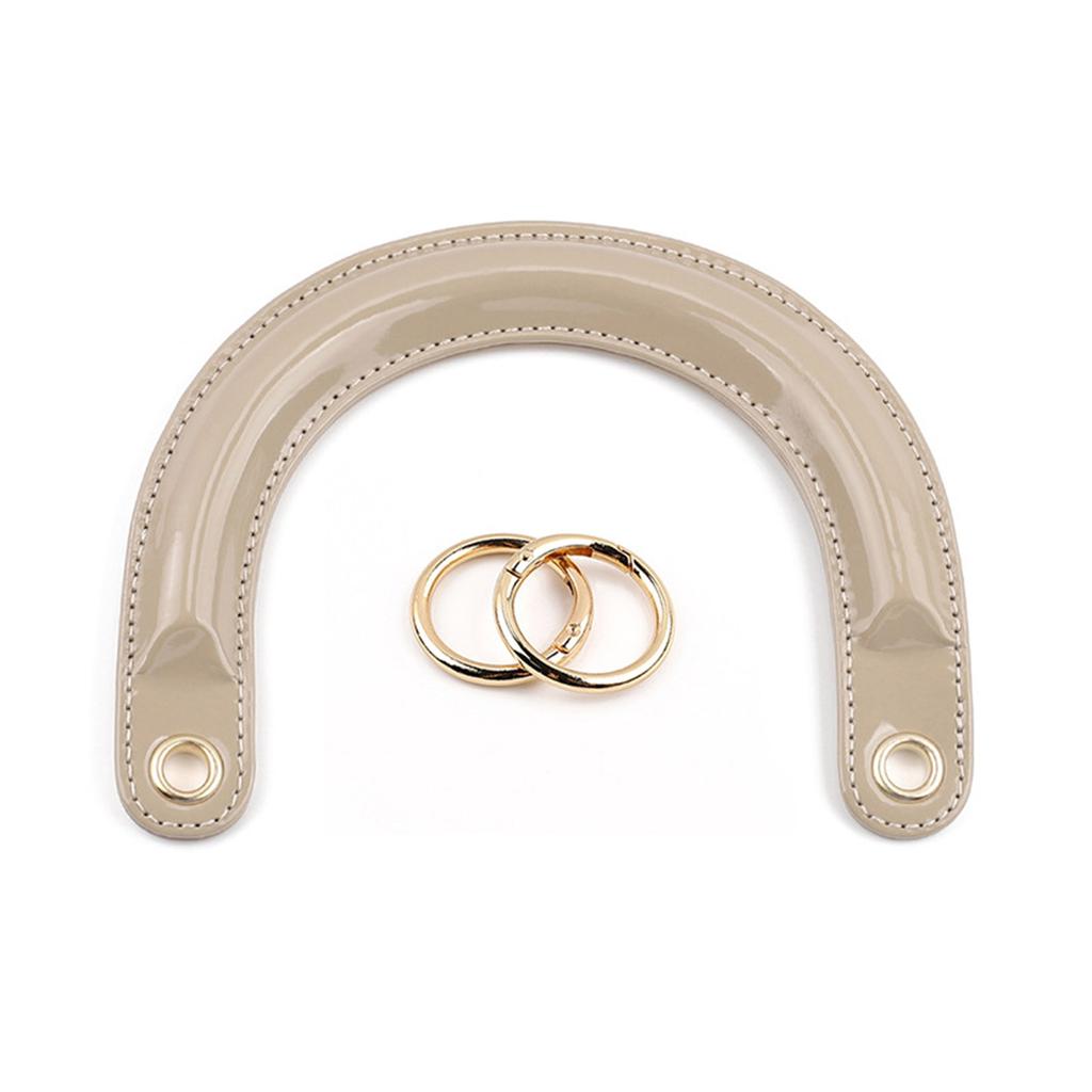 Ручка U-образной формы для пляжной сумки, плетеной сумки, соломенной сумки, женского кошелька DIY, аксессуары для сумок ручной работы, сменные ручки для сумок