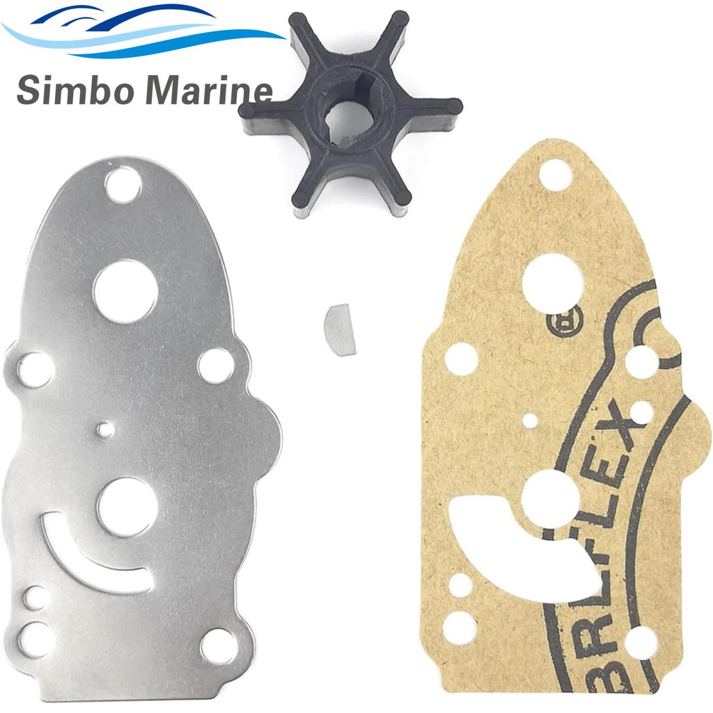 17400-98550 Water Pump Impeller Kit For Suzuki 6 8 9.9 15 HP DT5 DT6 DT8 Outboard Motor 17400-98551 Sierra 18-3259