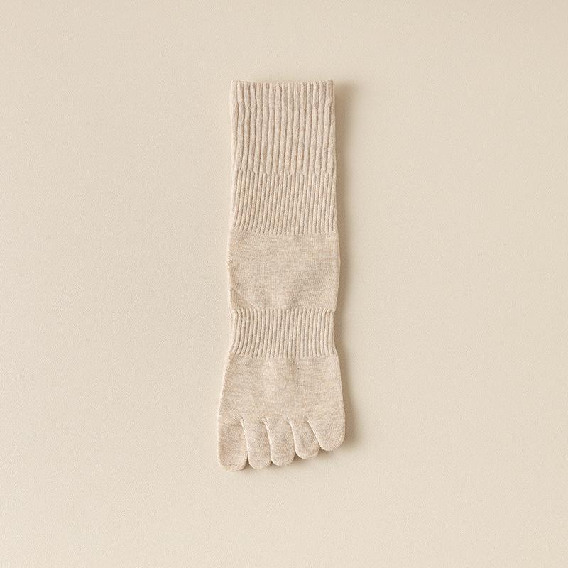 1 пара женских носков с пятью пальцами на весну, в японском стиле, однотонные, женские спортивные носки с раздельными пальцами, каваий, хлопок, Харадзюку, носки с пальцами