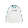Li Ning Sports Fashion Series Свободный удобный свитер с круглым вырезом Толстовка унисекс Толстовка Off-White AWDRD50-6