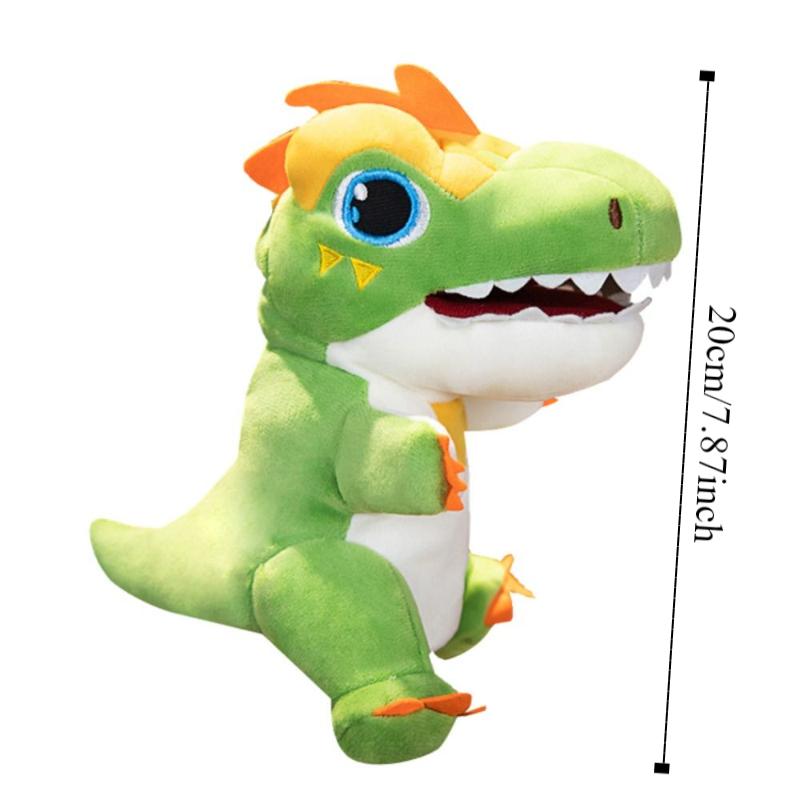 Storytelling Stuffed Plush Dinosaur Toys Plush Doll Hand Finger Story Puppet Story Time