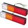 LOOKGOU Trailer Tail Lamp, LED, 12 V, Universal Use, For Trucks, Lorrys, Ships, DC