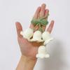 Подвесные украшения Милый колокольчик-подвеска для рюкзаков, брелоков, Вязаный кулон