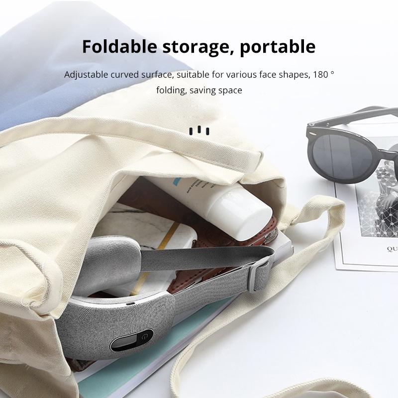 KLASVSA Smart Eye Massager Air Compression Heated Massage For Tired Eyes Dark Circles Remove Massage Relaxation