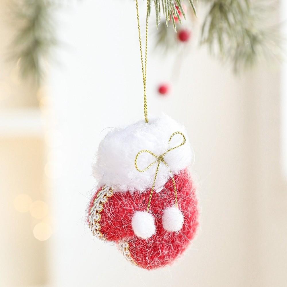 Плюшевая ткань Подвесное украшение Мини Мини Обувь Орнамент Подвеска на елку Праздничный Домашний Декор