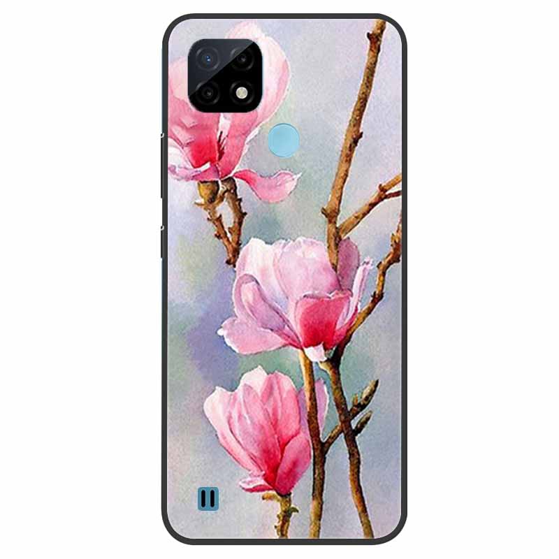 Для Realme C21 чехол противоударный мягкий силиконовый чехол из ТПУ для Realme C31 C21Y C25S C25 чехлы для телефонов Realme C21 C31 милый мультфильм