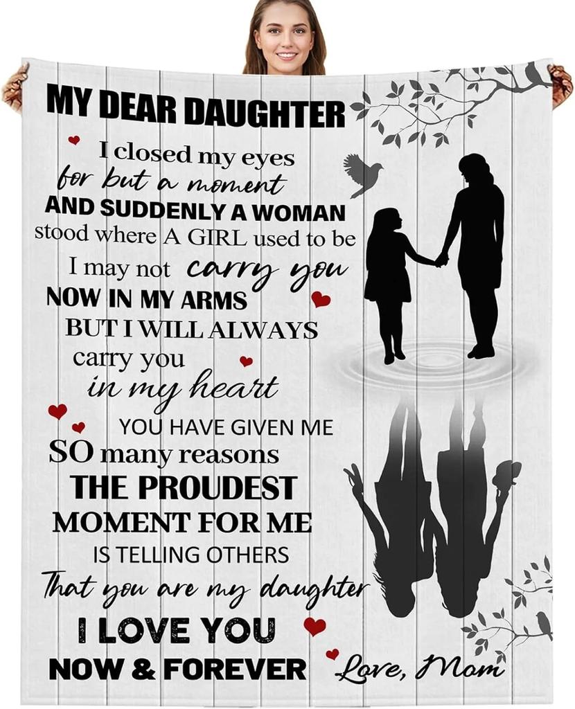 Perfect Gifts to Dad Blankets for Father's day Mother's Day Anniversary Birthday for Mom Son Daughter Grandpa Grandma Aunt Throw