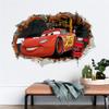 3D Мультяшные Наклейки На Стену Молния Маккуин Для Детской Комнаты Детского Сада Спальни Гостиной DIY Настенный Декор
