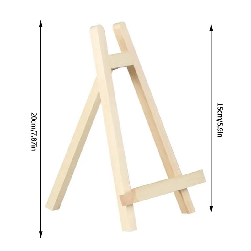 Деревянный мольберт, художественный мольберт, мини-регулируемый столик, подставка для карт, держатель для календаря, стойка для свадебного стола, домашний декор