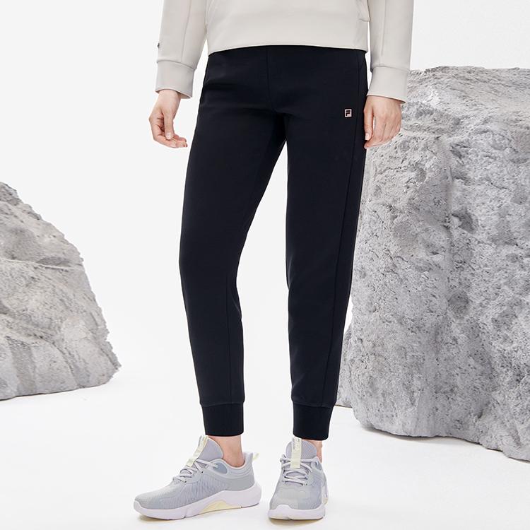 Fila Атлетика Однотонный Логотип Повседневные Джоггеры Беговые Брюки Женские низ A11W231628F-BK