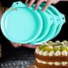 Silicone Cake Mold No Slicing Make Cakes Anti-scalding Convenient High Tenacity Pastry Mold Cake Shop Tool