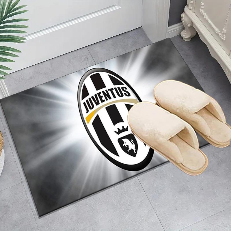 1PC Italian Football Crest Rug Game Carpet, Floor Mat for Bedroom Living Room Entryway Rug, Home Decor Idea Gift for Christmas birthday