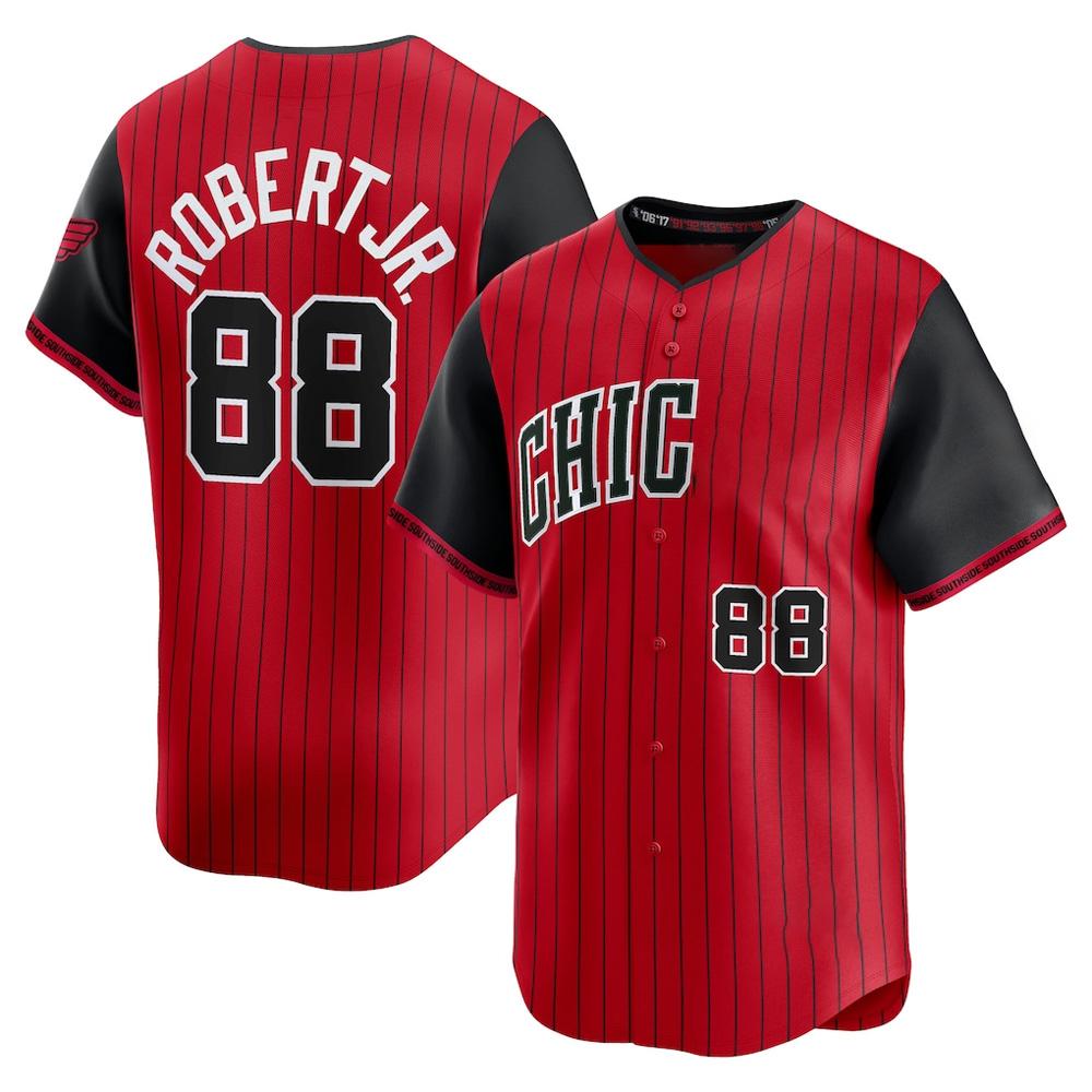 Custom Chicago Baseball Jersey Men Murakami 5 Anderson 7 Robert Jr 35 Abreu Stitched Pinstriped Baseball Uniform