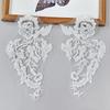 Lace Pair Wedding Headgear Evening Dress Car Bone Embroidery Handmade Diy Jewelry Clothing Accessories Lace Cloth Sticker